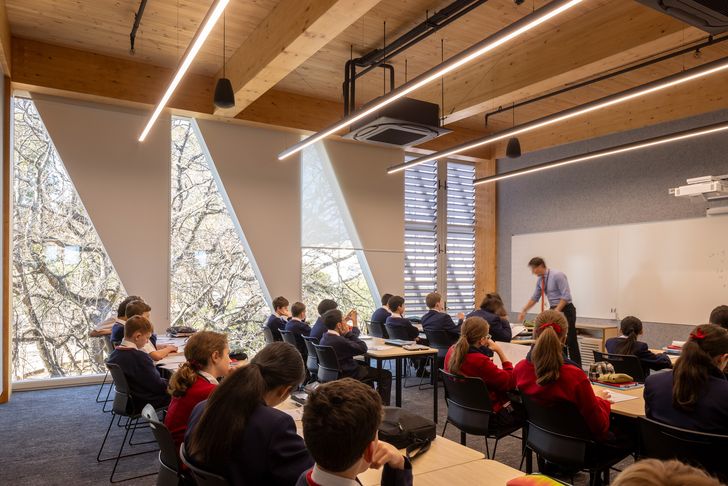 Cortesía de Barker College Maths y Student Hub Architectus.