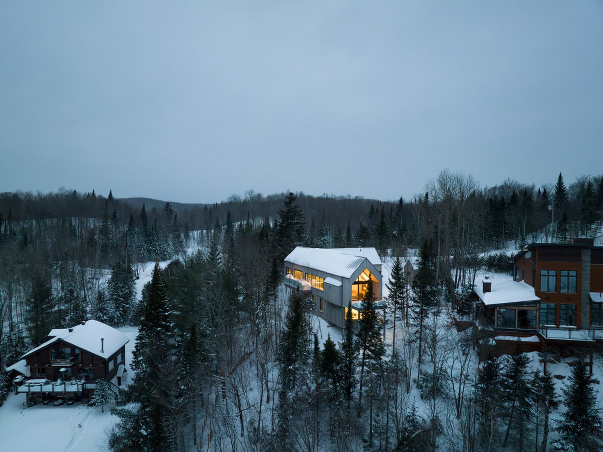 Chalet Papillon Wentworth-Nord Quebec Canadá