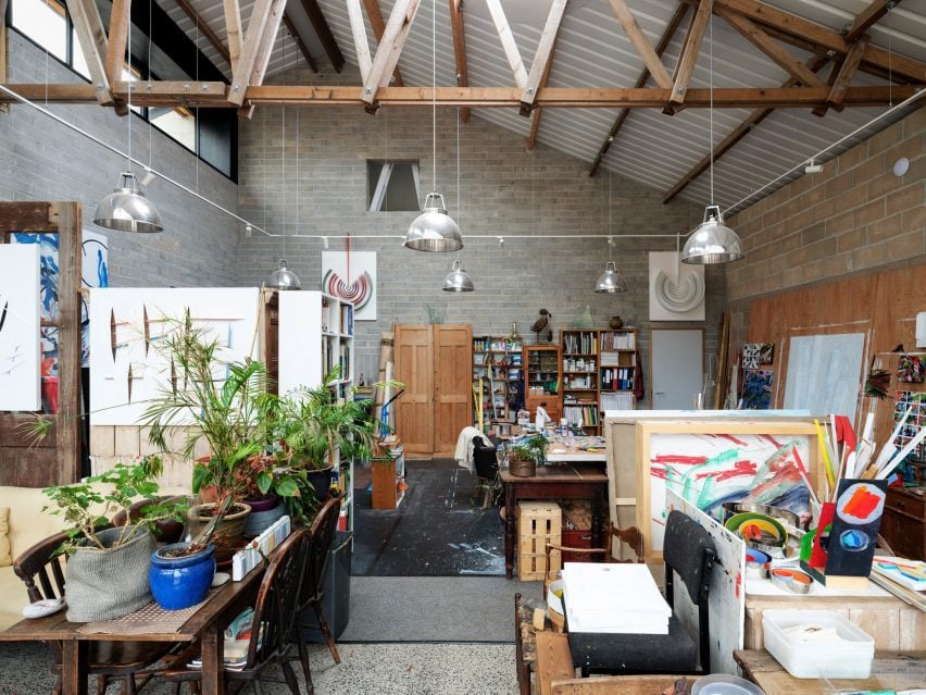 Estudio de artista de David Kohn Architects