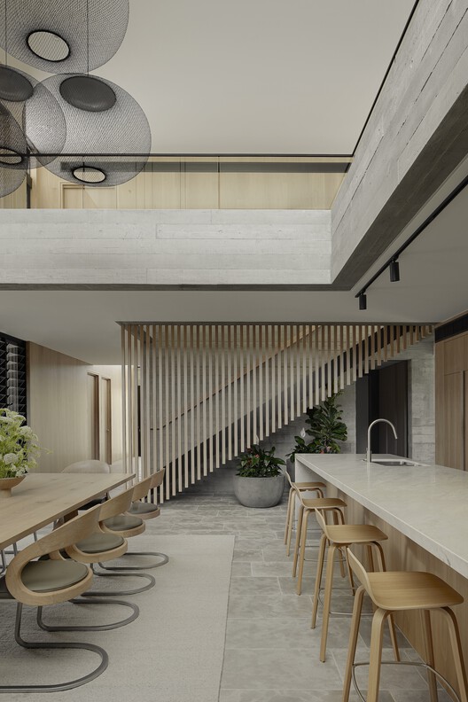 Casa Sjøhavn / Lightbody Architects - Fotografía interior, barandilla