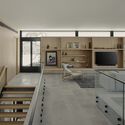 © Brock Beazley Casa Sjøhavn / Lightbody Architects - Fotografía de interiores, cocina, silla, ventanas, estantes, silla