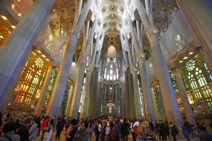 Iglesia de la Sagrada Familia en Barcelona