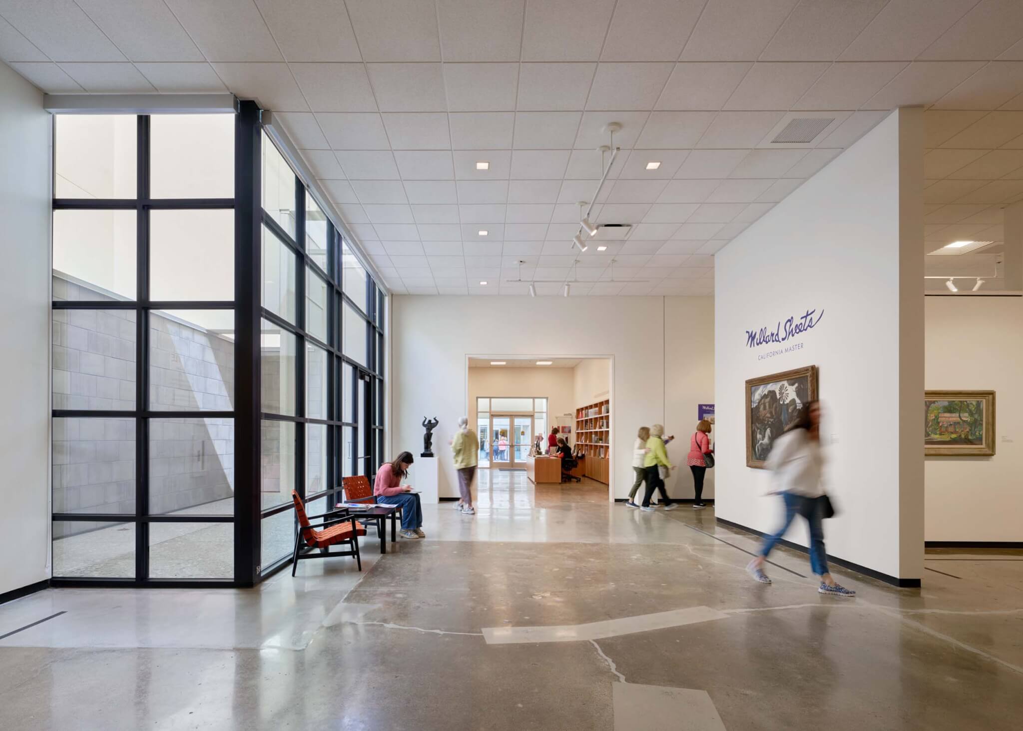 Vista interior de las Galerías Sur