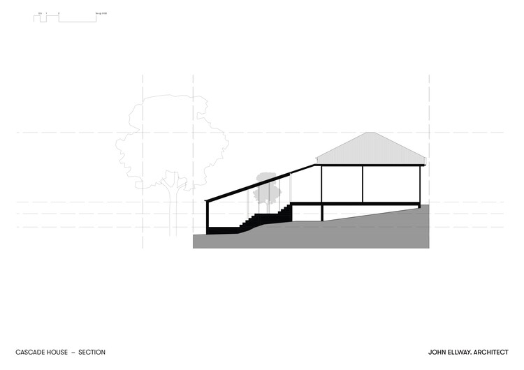 Casa Cascada / JOHN ELLWAY.  ARQUITECTO - 18/18.  imagen