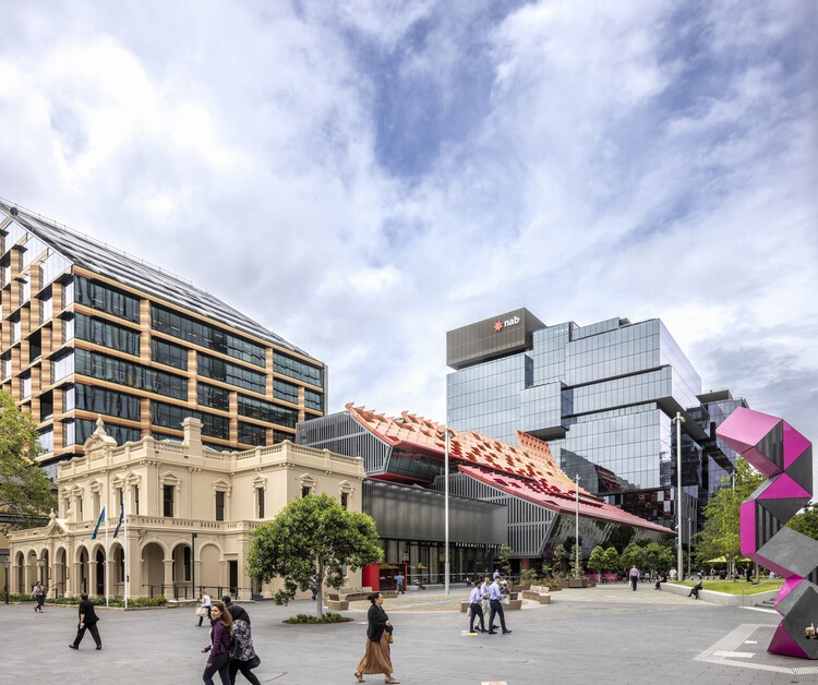 Ayuntamiento de Parramatta / DesignInc + Lacoste + Stevenson Architects + Manuelle Gautrand Architecture + TKD Architects - Foto exterior, fachada