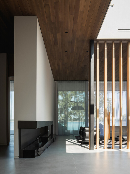 Residencia de pizarra / Blouin Beauchamp Architects - Fotografía interior, viga