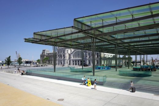 Estación marítima de Ostende - Noticias de arquitectura belgas
