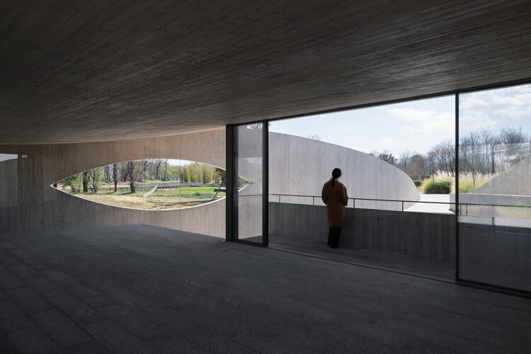 Estación de servicio Jiapeng Village / Zhaoyang Architects - Foto interior