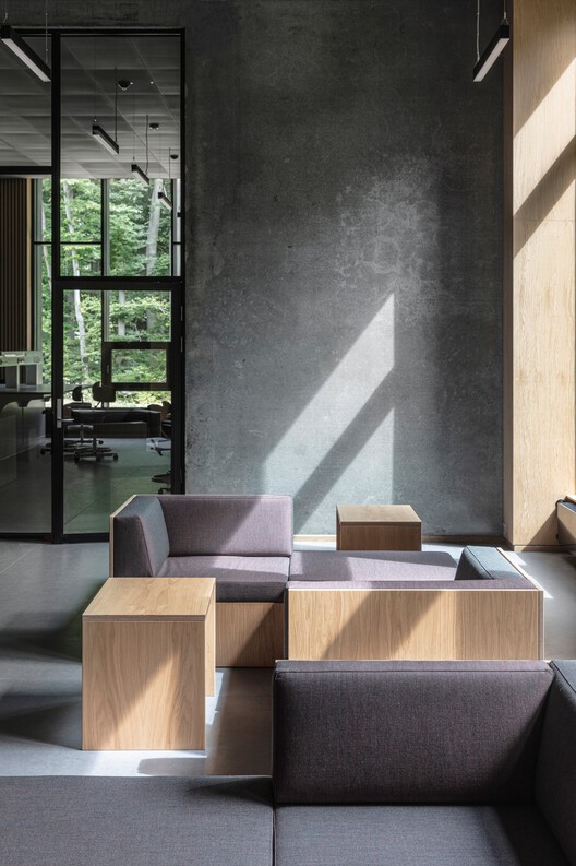 Centro de investigación B357 / Christensen & Co.  Arquitectos - Fotografía de interiores, salón, mesa, silla.