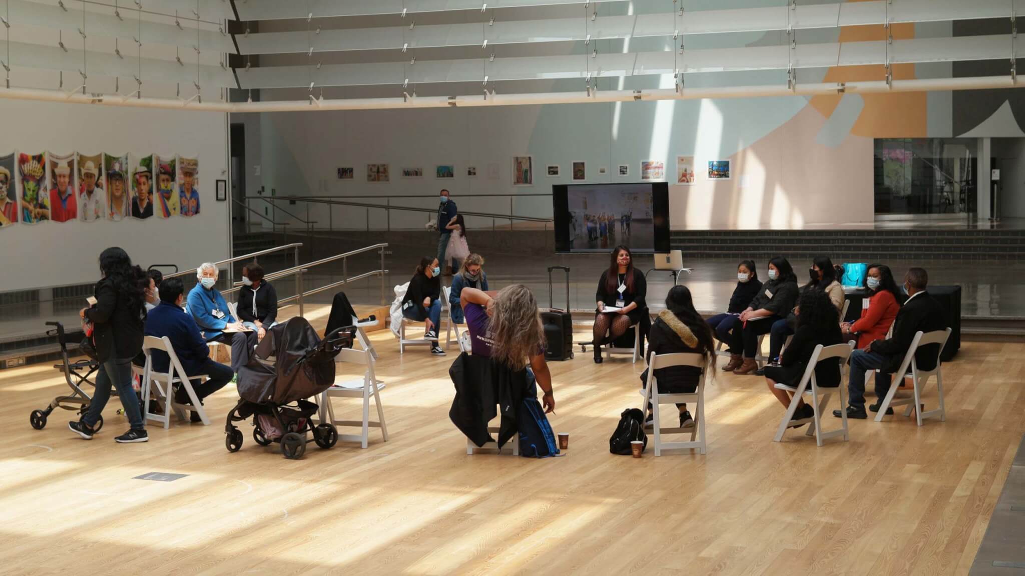 reunión en el Museo de Queens