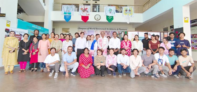 El arquitecto Utpal Sharma visitó la Facultad de Arquitectura y Planificación de Guwahati 1 el arquitecto