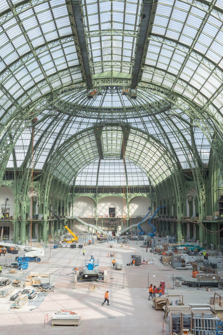 La nave del Grand Palais de París