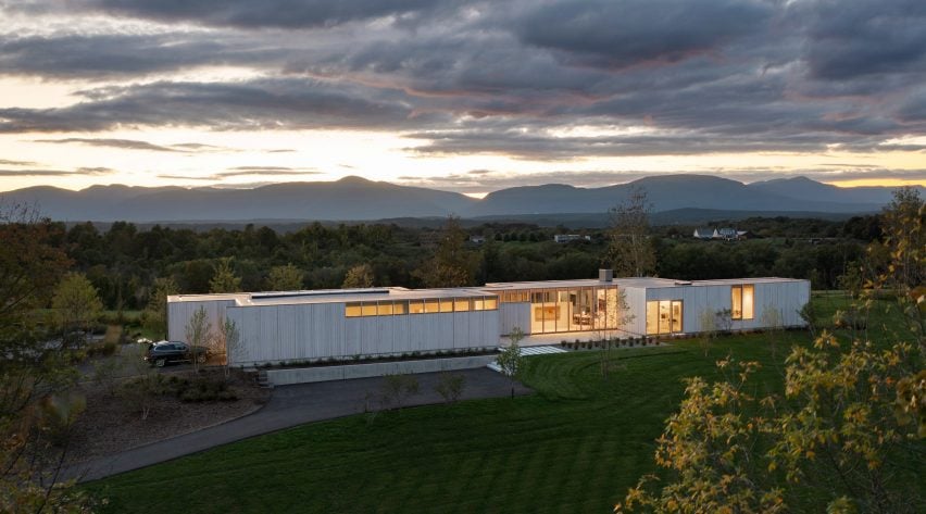 Casa comunal en el valle de Hudson