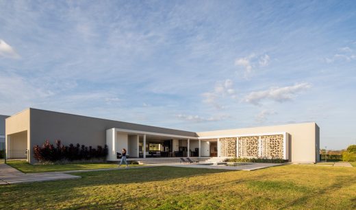 Casa Jaguariúna en forma de L São Paulo