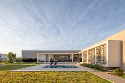 Casa Jaguariúna en forma de L São Paulo