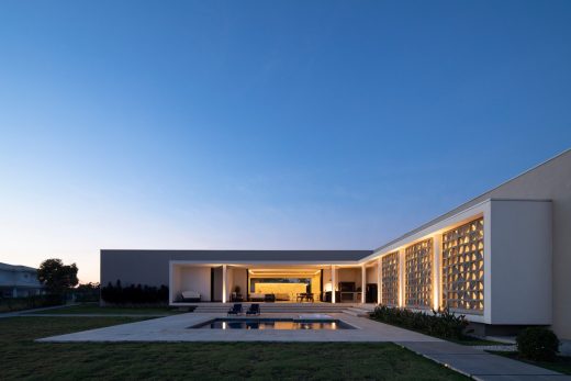 Casa Jaguariúna en forma de L São Paulo Brasil