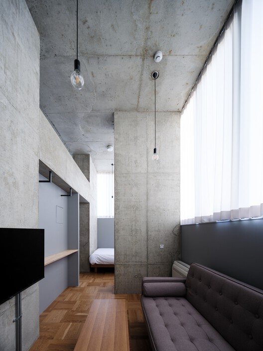 PRISM Inn Ogu Hotel / Hiroyuki Ito Architects - Fotografía del interior