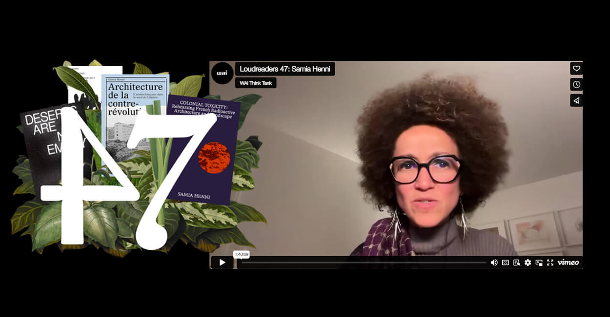 Samia Henni es Loudreaders