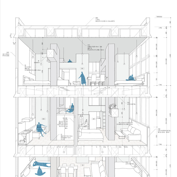 PRISM Inn Ogu Hotel / Hiroyuki Ito Architects - Imagen 14/14