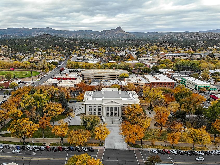 Día de otoño en Prescott.