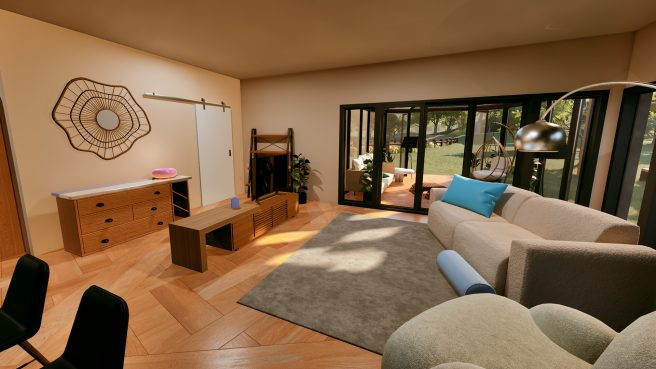 Simulador de diseño de casa de vida de arquitecto