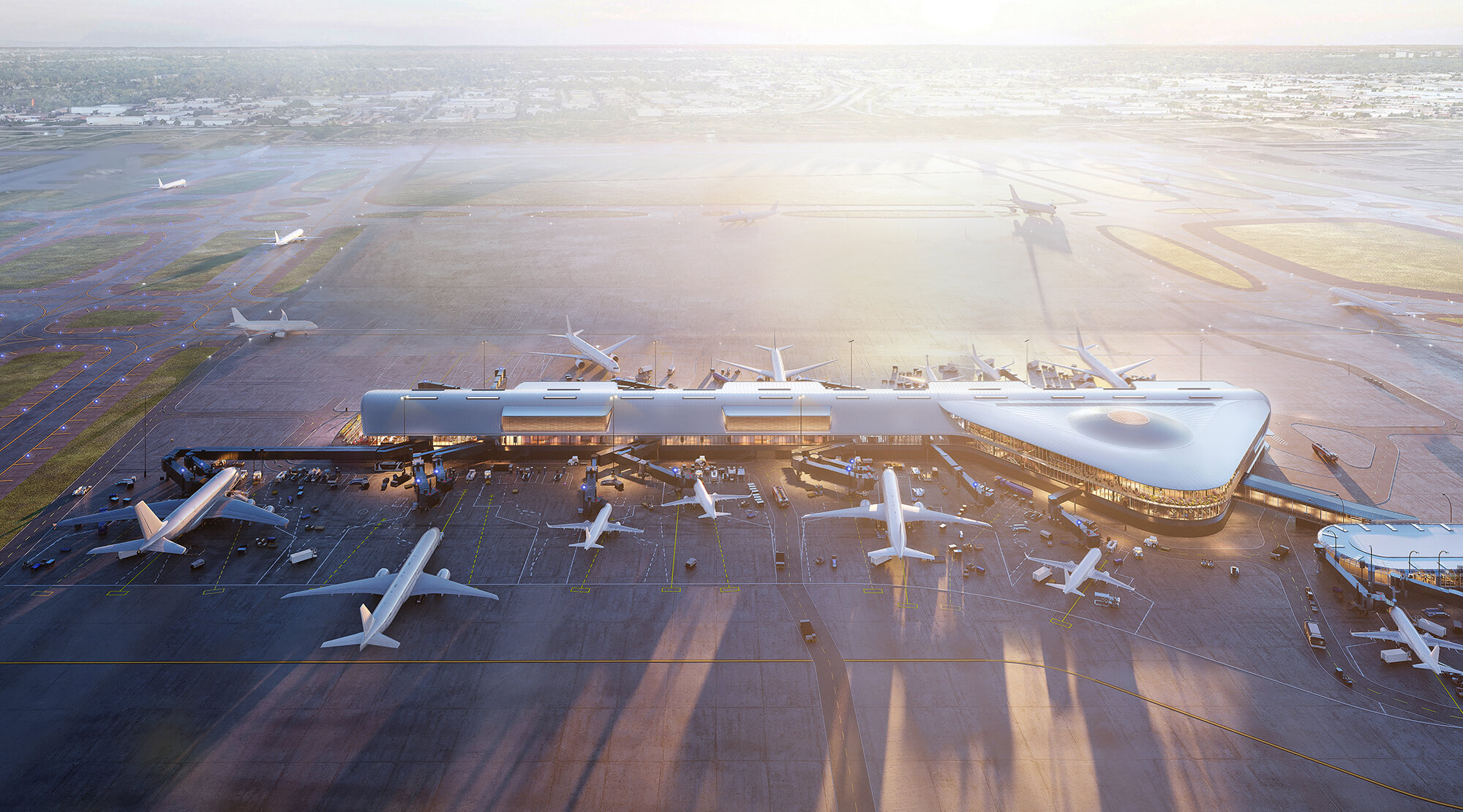 Nuevas puertas para la ampliación del aeropuerto O'Hare de Chicago