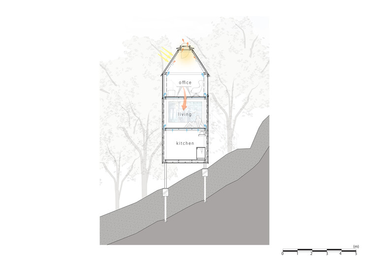 Piensa en el monte.  Cabañas / Osamu Morishita Architect & Associates - Imagen 26/29
