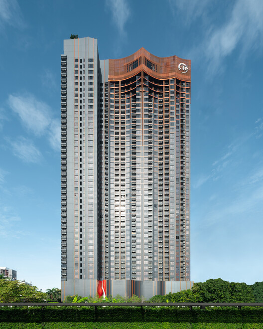 Edificio residencial Life Ladprao Valley / Openbox Architects - Fotos exteriores, ventanas