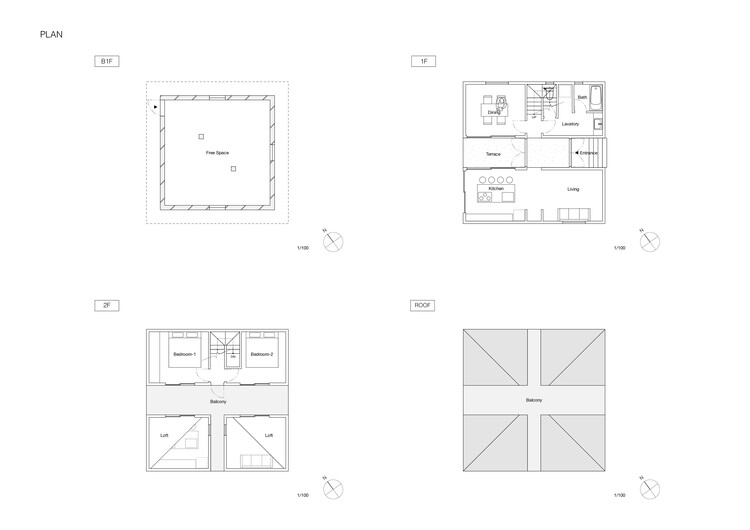 Casa Kumagaya / CHOP+ARCHI - 22/19. la imagen