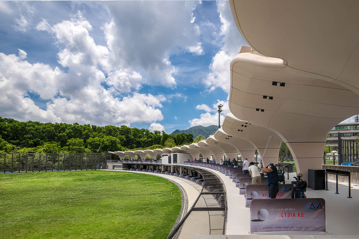 Los arquitectos Zaha Hadid forman un nuevo deporte comunitario y ocio en Hong Kong 