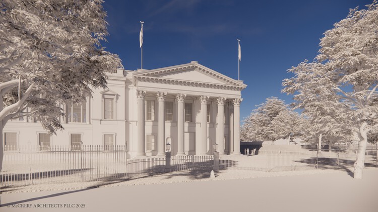 White House ha anunciado los planes de los nuevos arquitectos diseñados por McCray Architects - 11. Imagen
