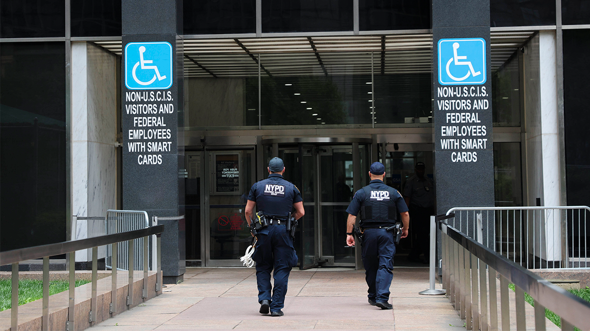 NYPD Strategic Response Group Miembros 26 Plaza federal