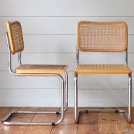 Sillas de Cescca diseñadas por Marcel Bu Breuer
