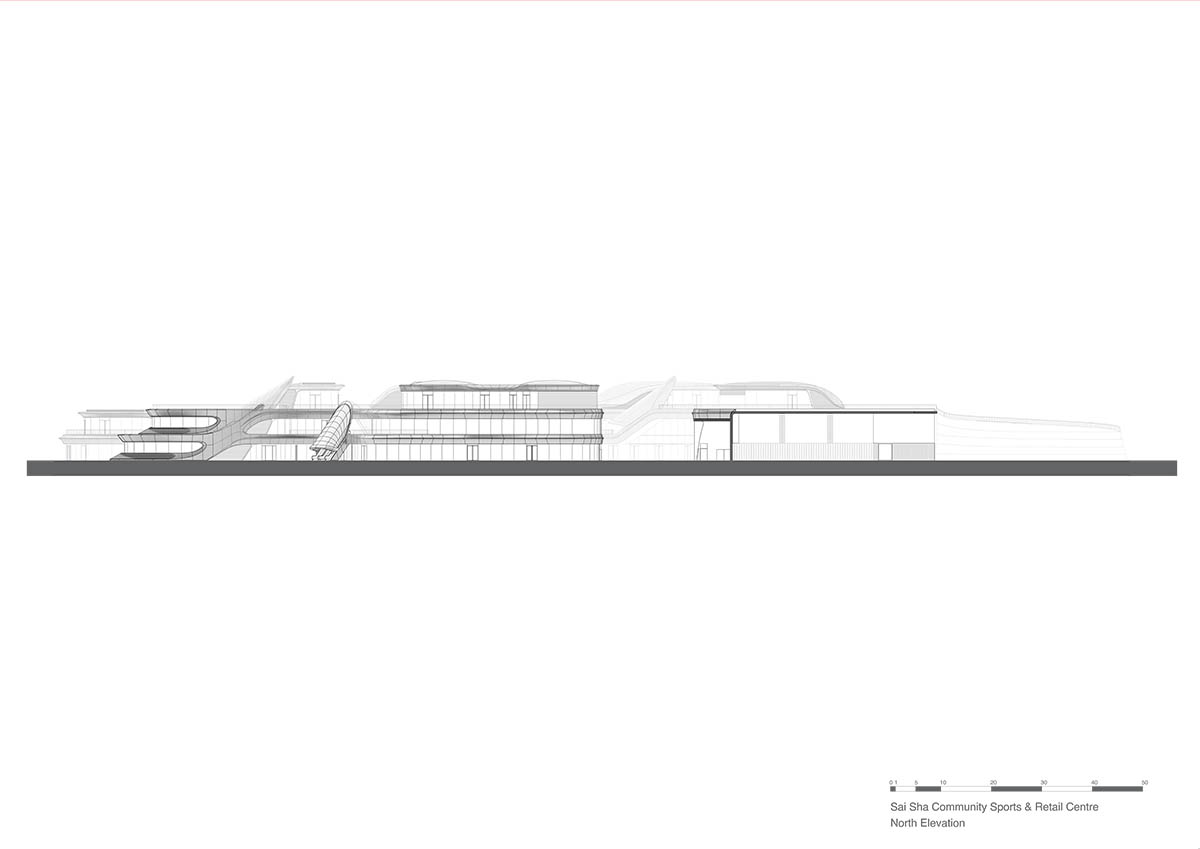 Los arquitectos Zaha Hadid forman un nuevo deporte comunitario y ocio en Hong Kong 