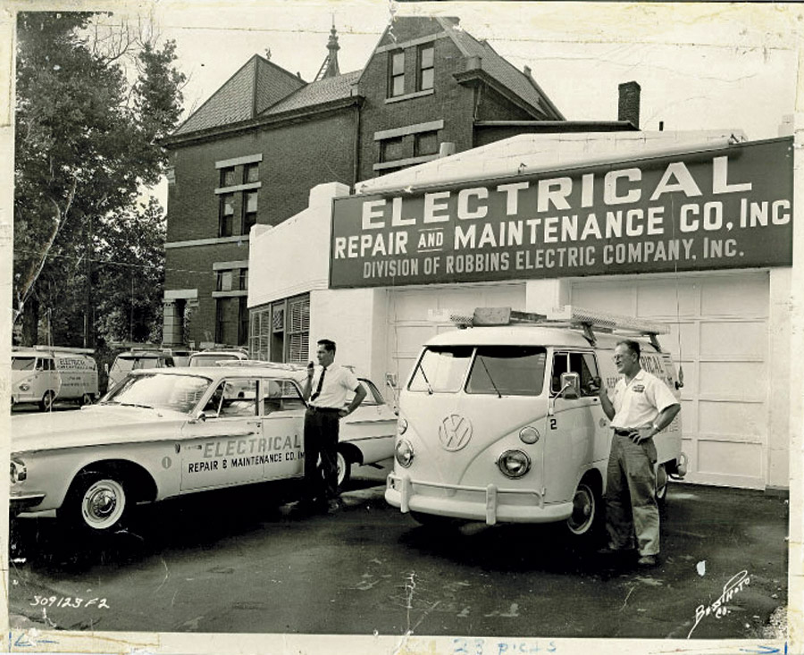 Negocio de mantenimiento de electricidad