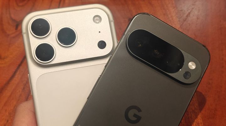 iPhone 17 Pro y Google Pixel 10 Pro.