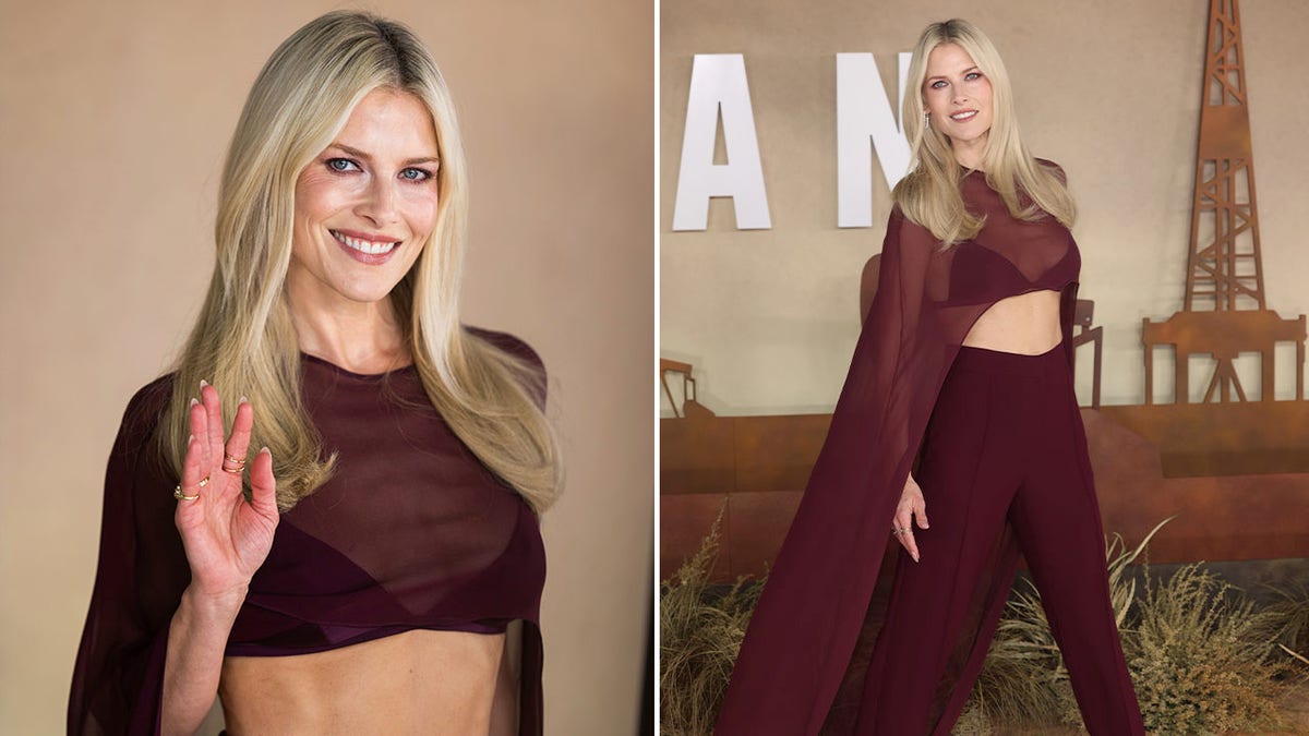 Ali Larter con la mirada perdida 