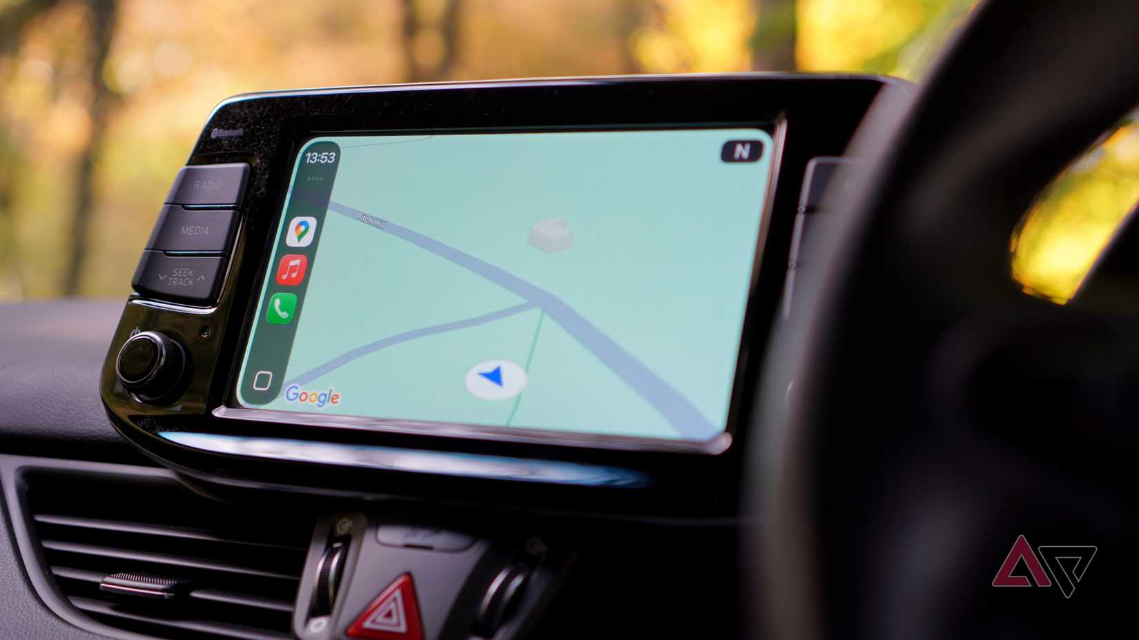 Google Maps se ejecuta en Android Auto
