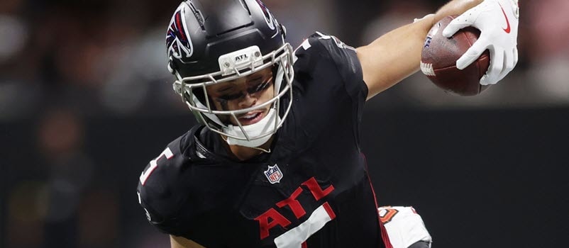 Informes y análisis de lesiones de la NFL: Drake London tiene una lesión en la rodilla