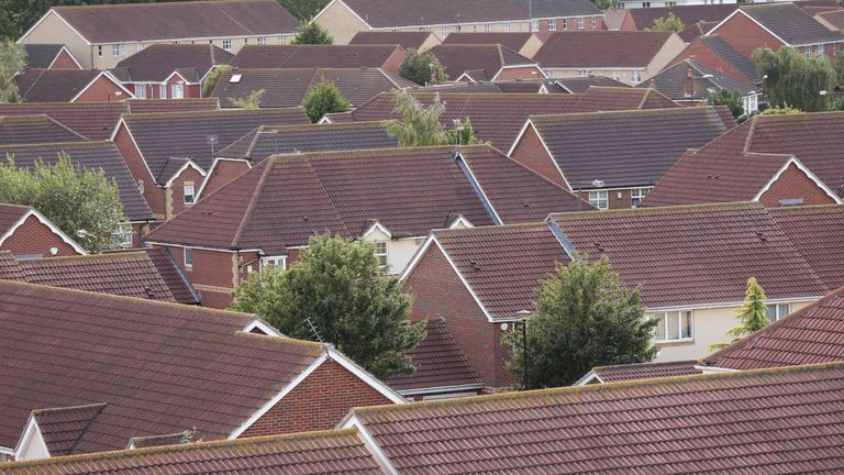 Thamesmead, en el sureste de Londres, se encuentra entre los distritos de Bexley y Greenwich. Foto de : PA