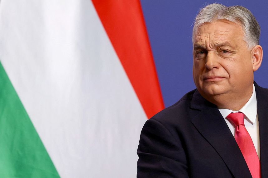 El primer ministro húngaro, Viktor Orban, fotografiado en Budapest este mes, eludió las preguntas sobre las amenazas de Trump contra Groenlandia.