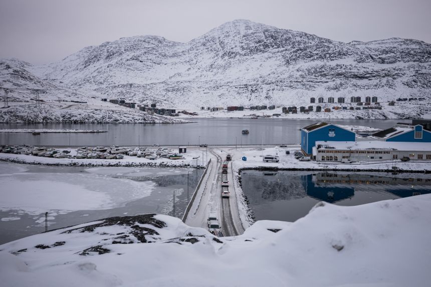 Nuuk, la capital de Groenlandia, la semana pasada.