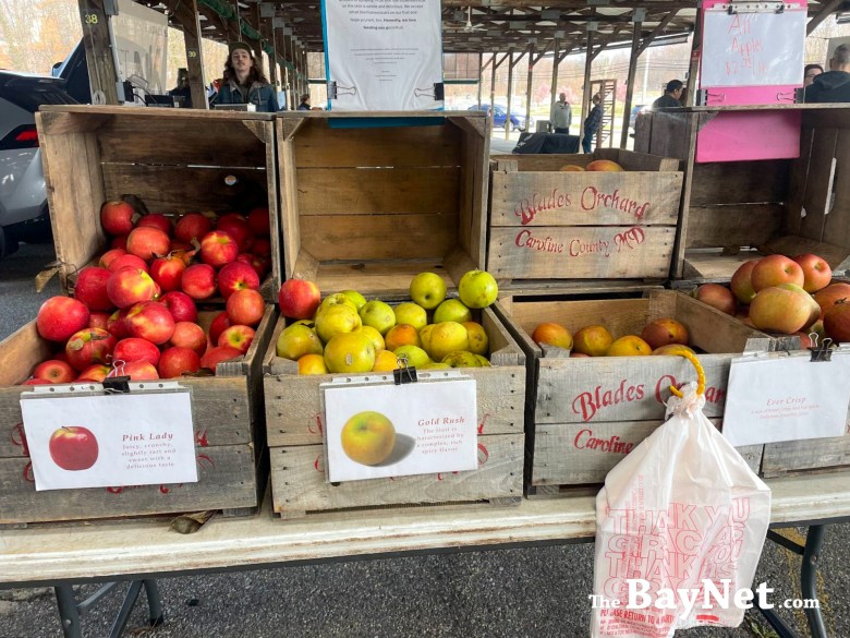 Productos comercializados por agricultores de Maryland