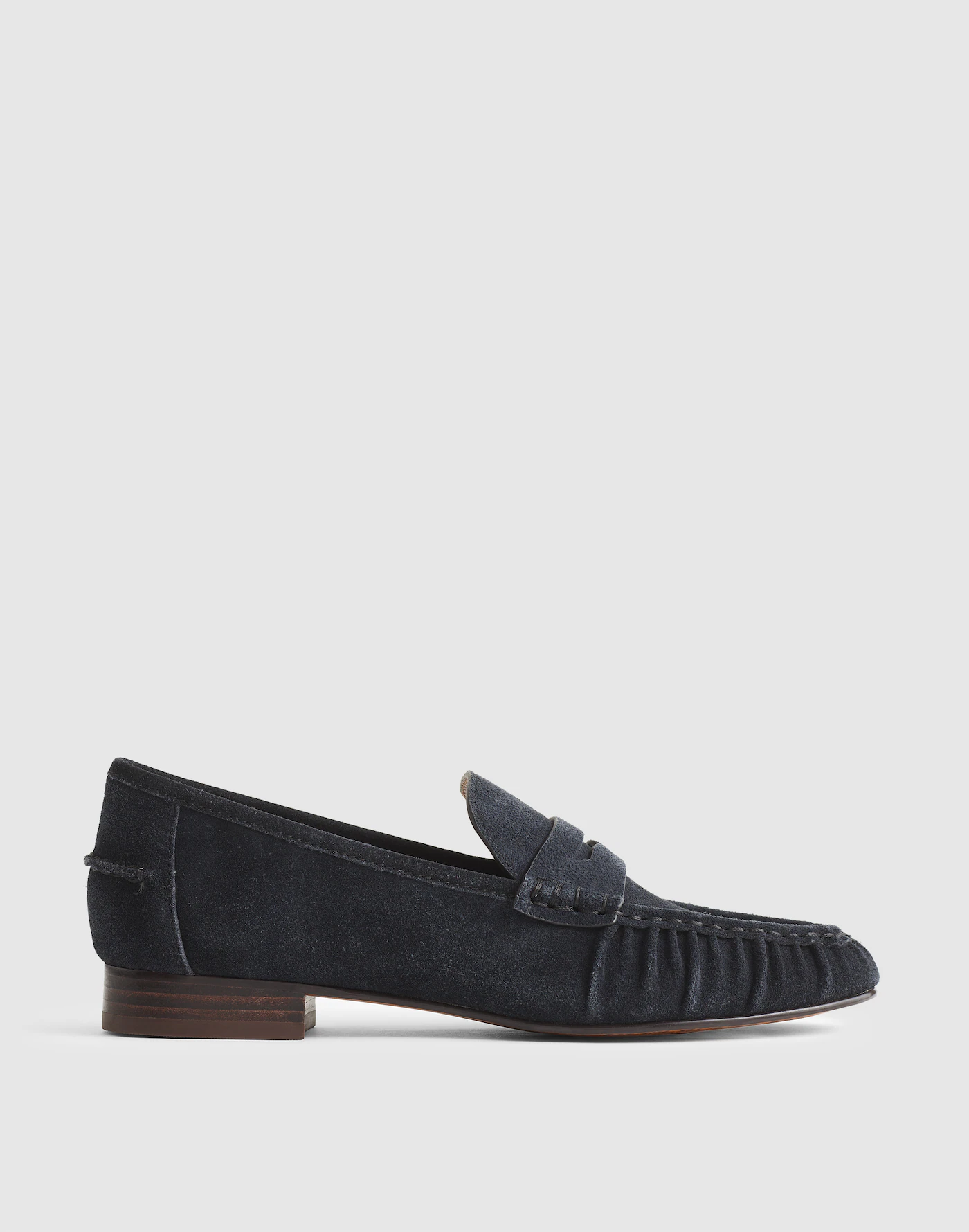 Madewell, mocasines de gamuza con pliegues Ashley (eran $ 178)