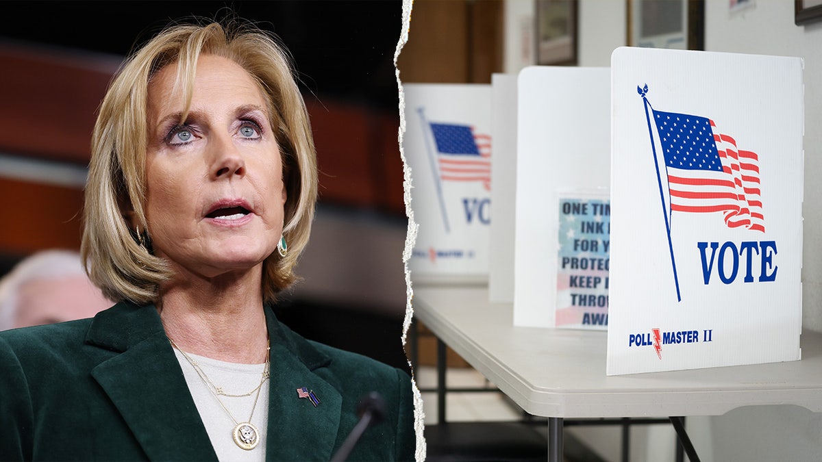 La representante Claudia Tenney y un colegio electoral