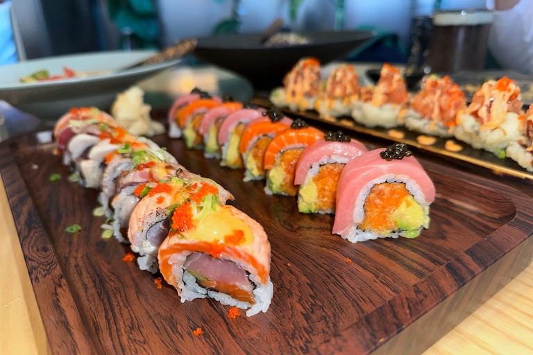 Shiki Fusion ofrece fusión japonesa y tailandesa en Montgomery Mall.
